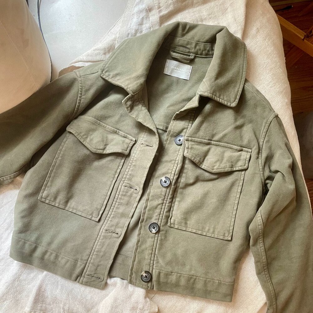 Everlane Cropped Utility Jacket - image 1
